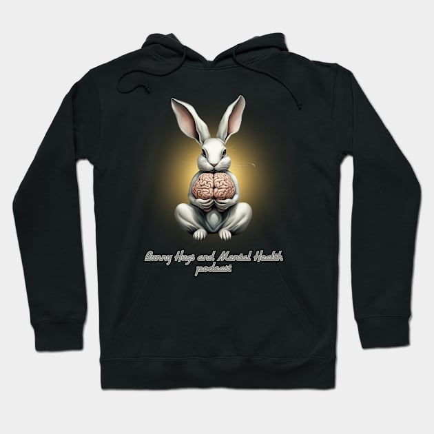 Bunny Brain Hoodie by Bunny Hugs Media